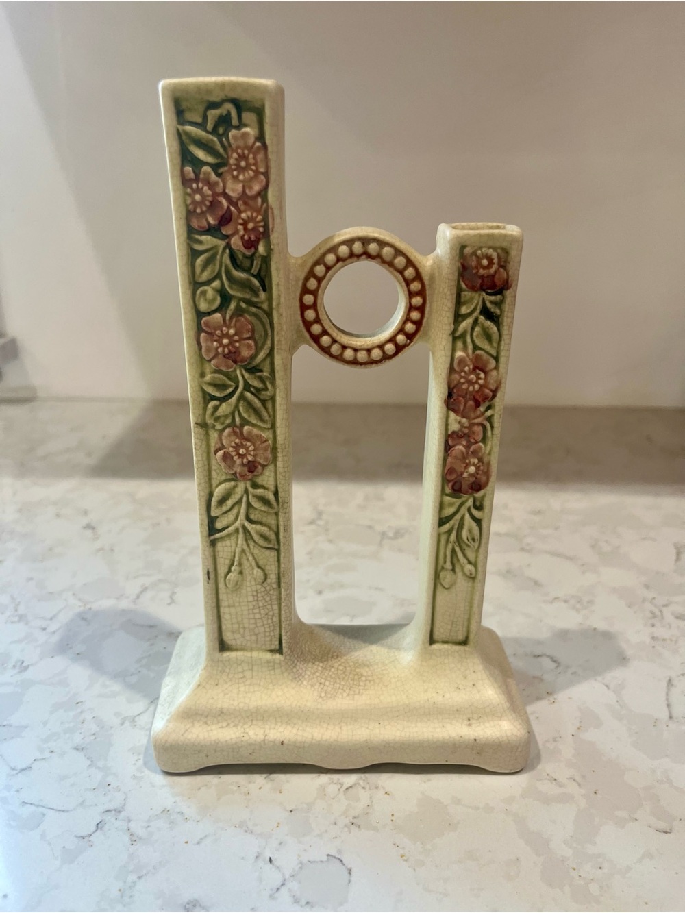Antique Weller Pottery Roma
Double Bud Vase